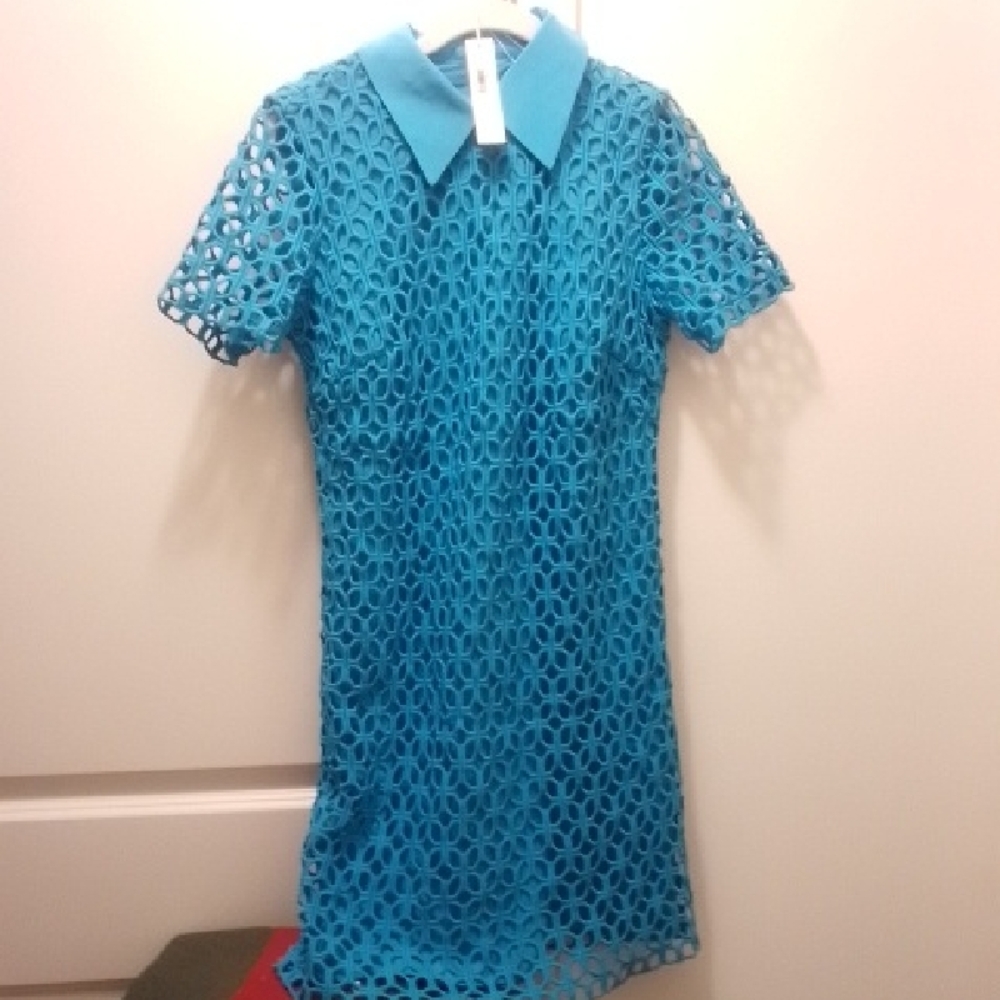 NWT Trina Turk Women's Colored Lace Dress
